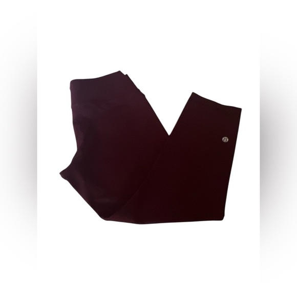 lululemon athletica Pants - Lululemon Burgundy Capri Length Sz/6